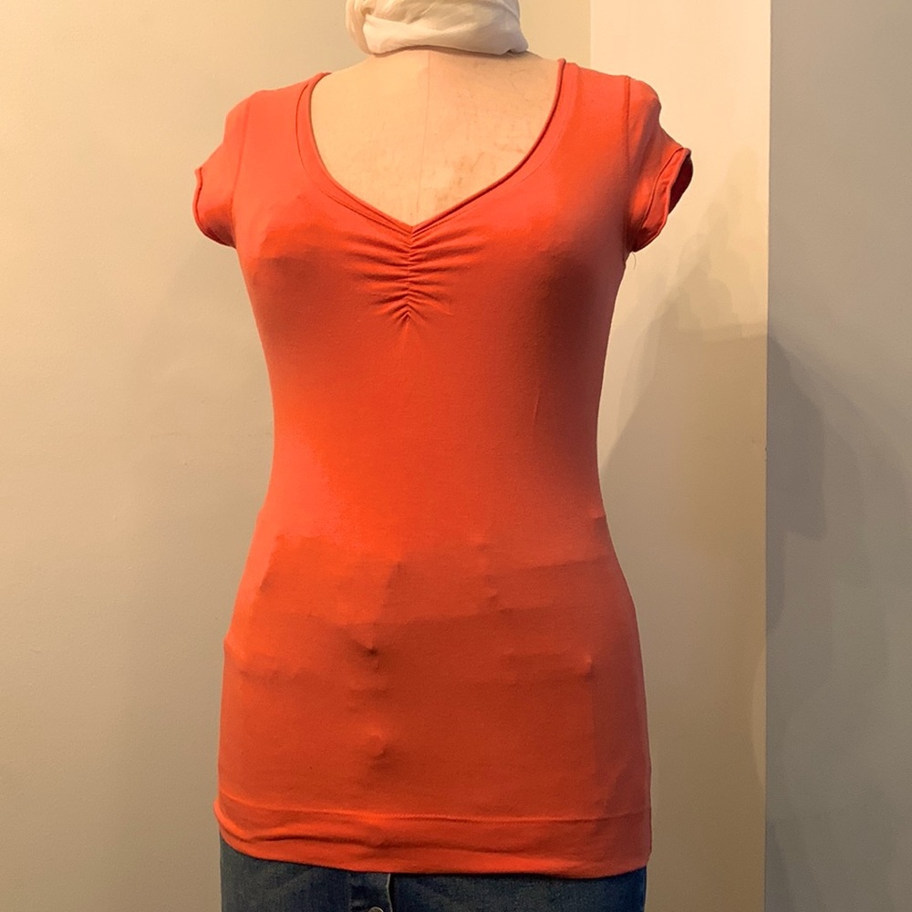 3 for $15 bundle Stem orange sweetheart neckline Tshirt